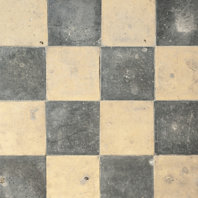  双色拼接做旧地砖 