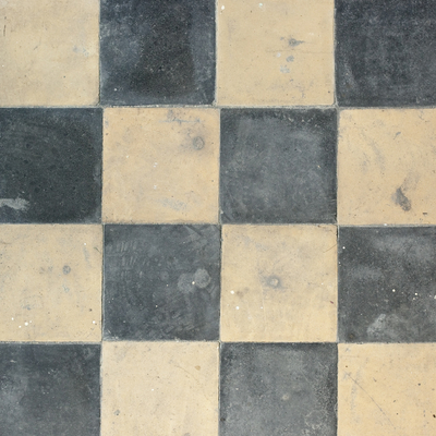  双色拼接做旧地砖 