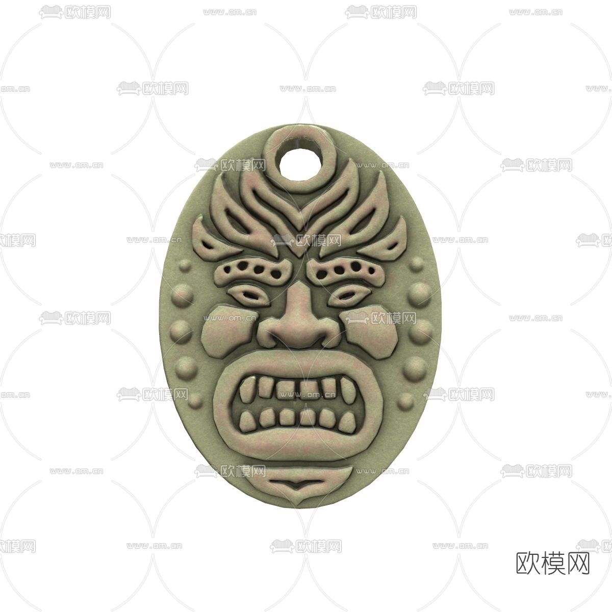 现代宗教吊饰免费3d模型下载