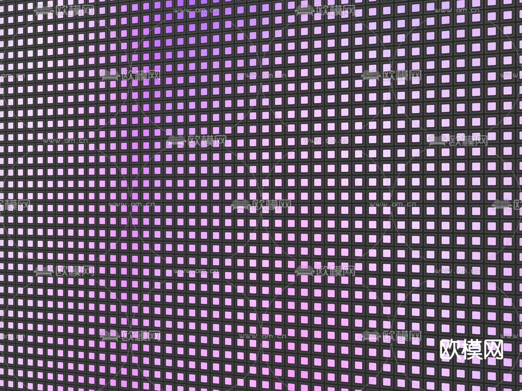 现代led电视显示屏3d模型下载（渲染图3）