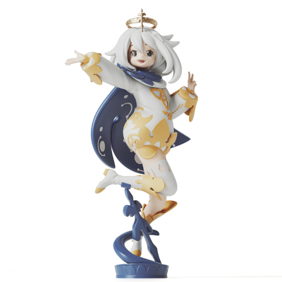 原神派蒙手办3d模型