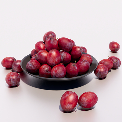  现代水果su模型 