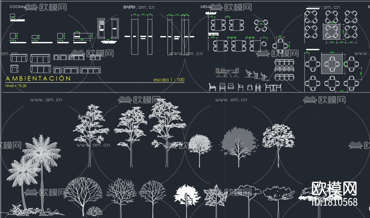 通用cad图库下载（渲染图3）