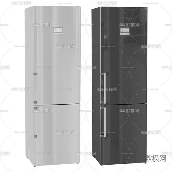 现代煤气灶冰箱饮水机3d模型下载(渲染图5)