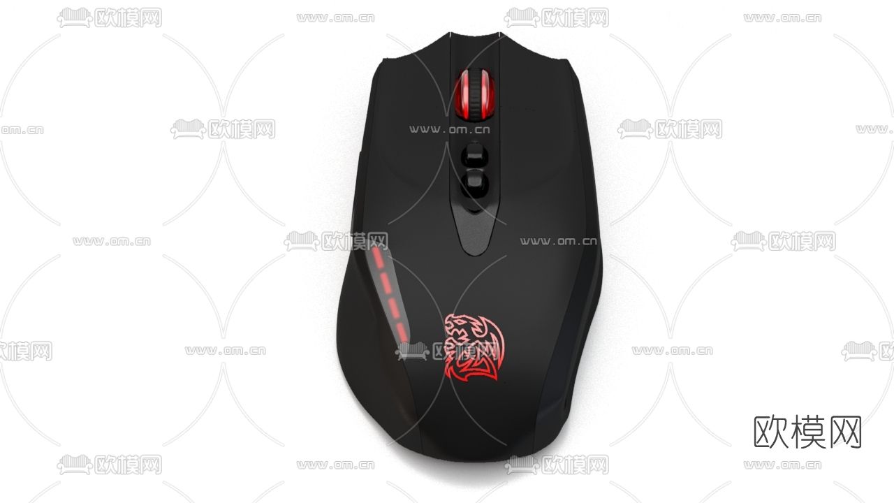 现代鼠标免费3d模型下载