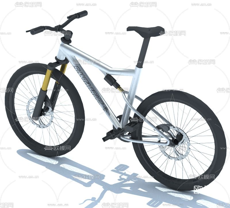 现代自行车免费3d模型下载