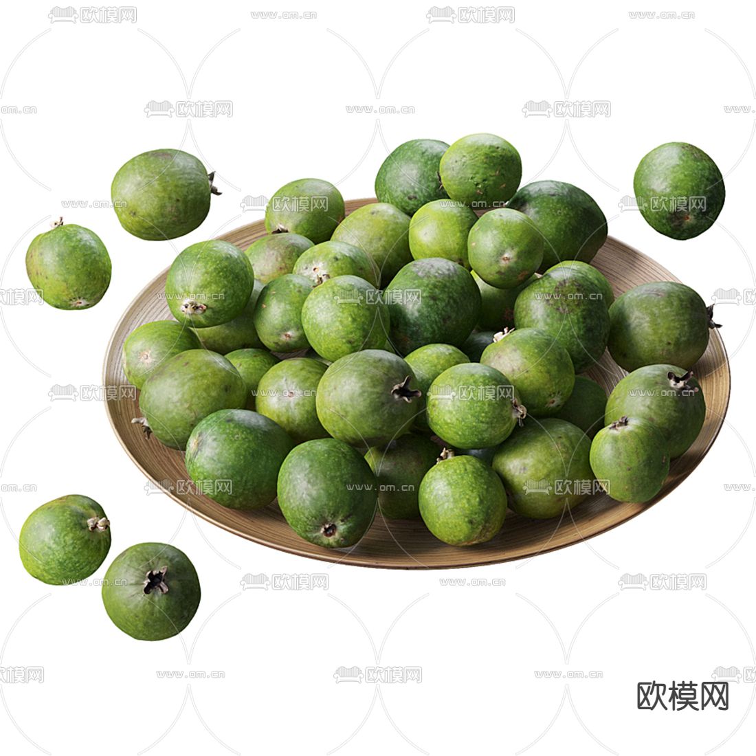 现代水果橘子3d模型下载