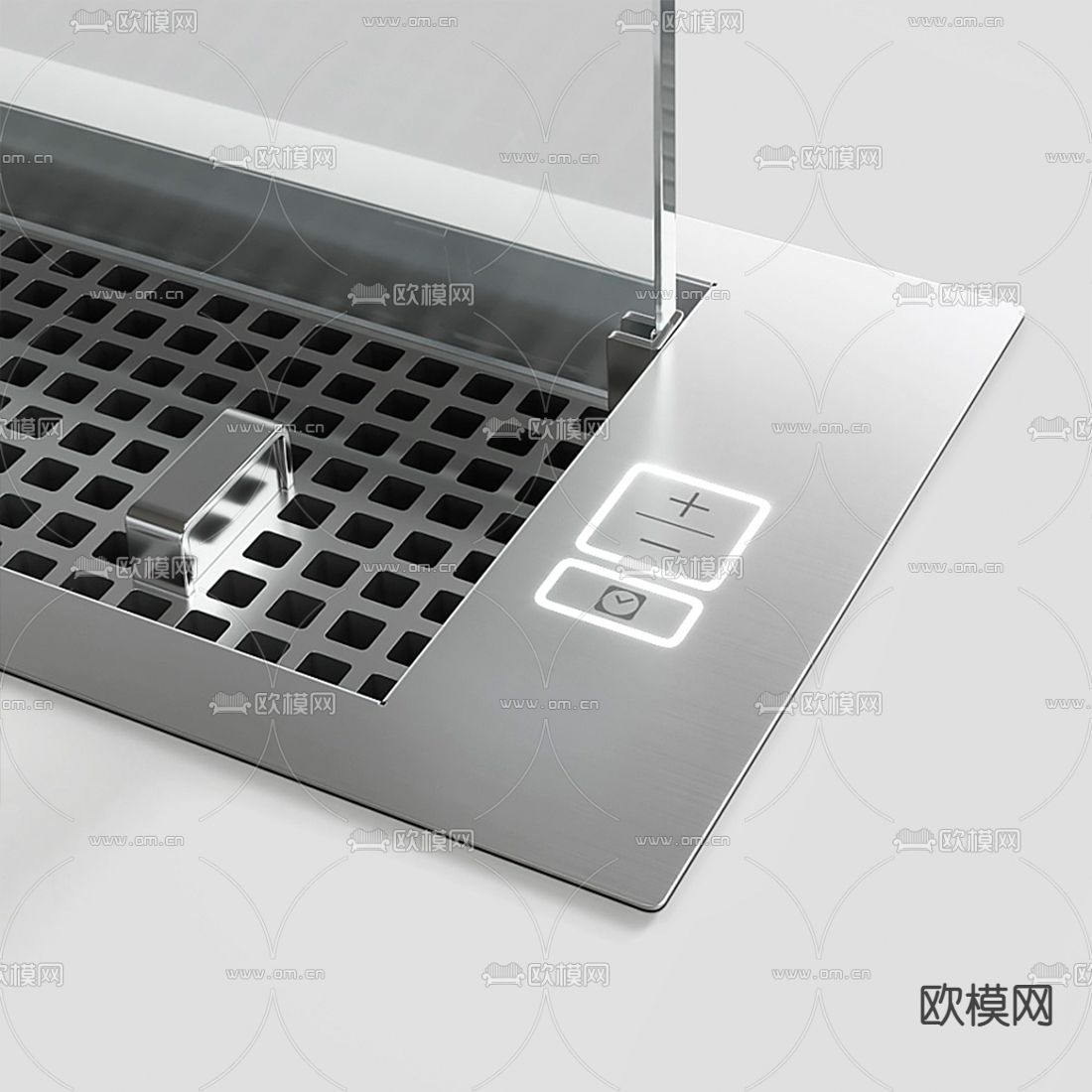 现代壁炉3d模型下载（渲染图4）