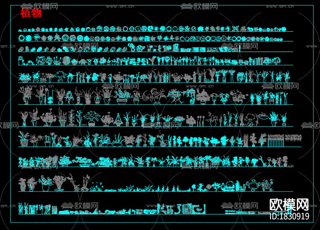 家装cad图库下载（渲染图6）