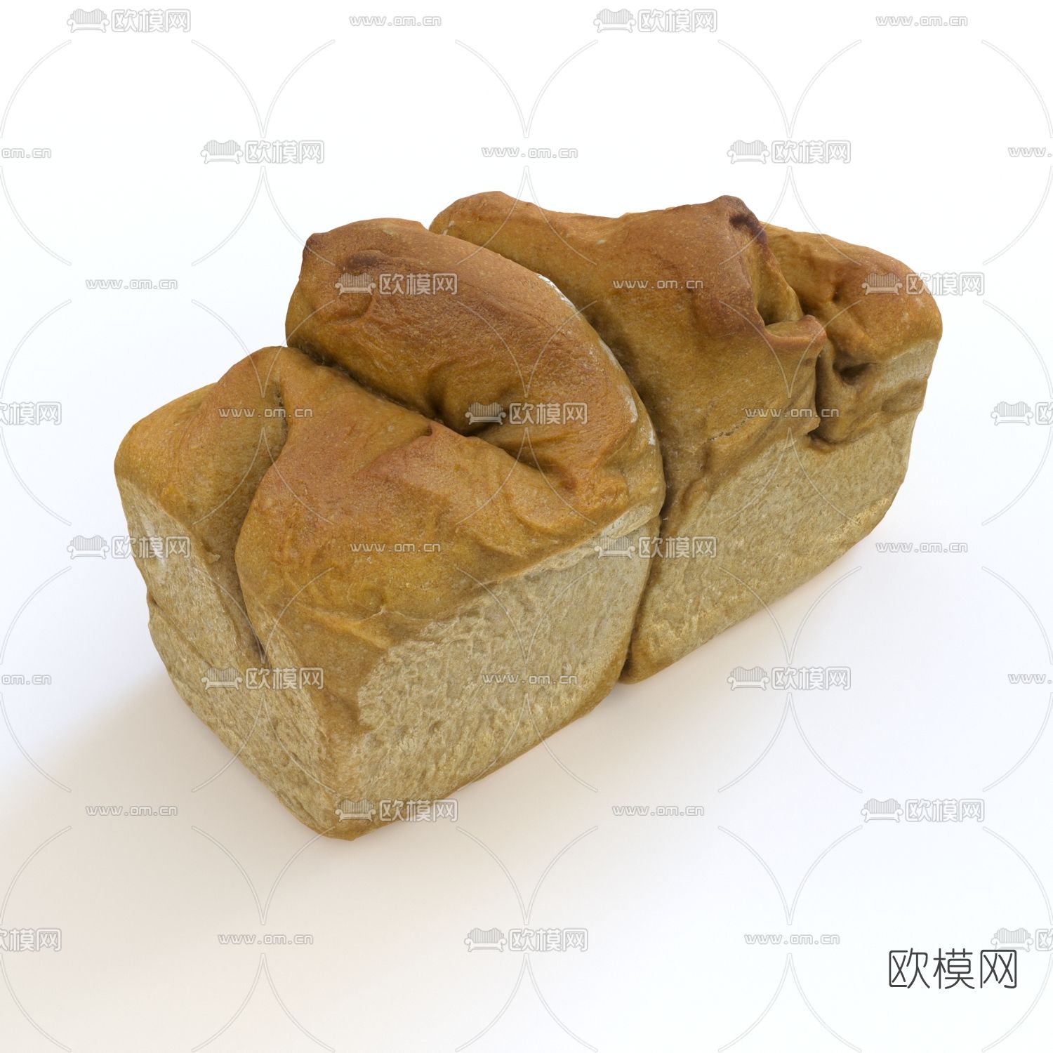 现代面包免费3d模型下载