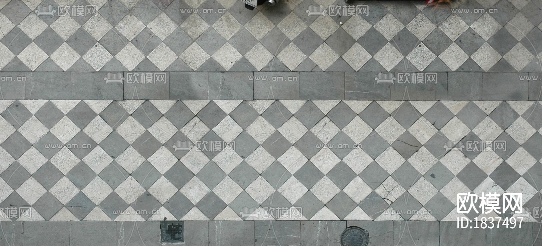 菱形花纹户外地砖下载