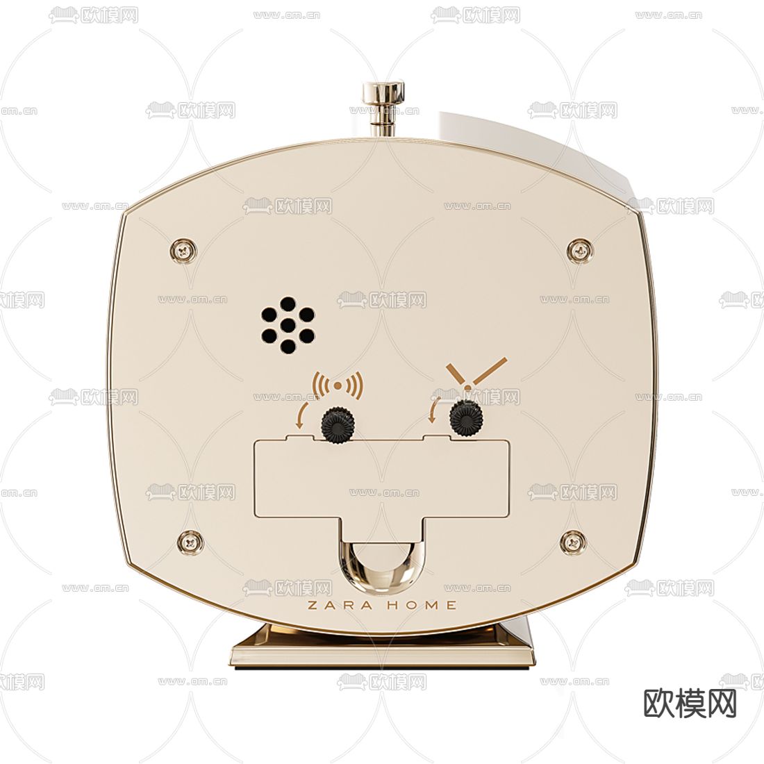 现代闹钟3d模型下载（渲染图4）