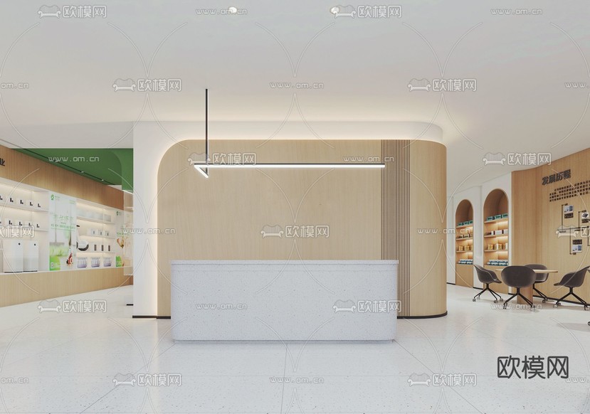 现代生活用品专卖店3d模型下载(渲染图6)