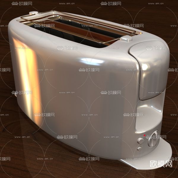 现代烤面包机免费3d模型下载