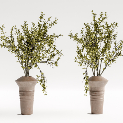 现代花瓶su模型