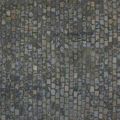  工字拼接做旧户外地砖 