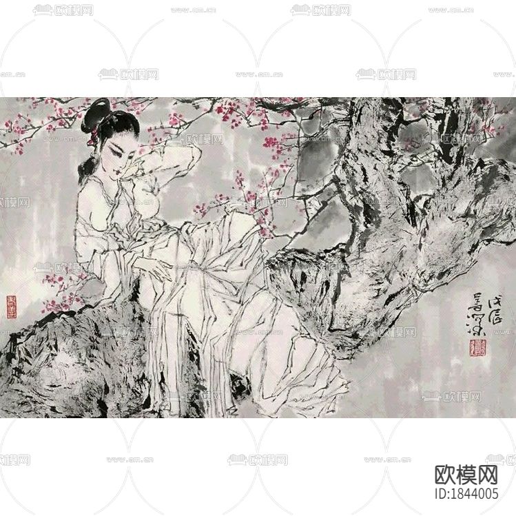 水墨字画