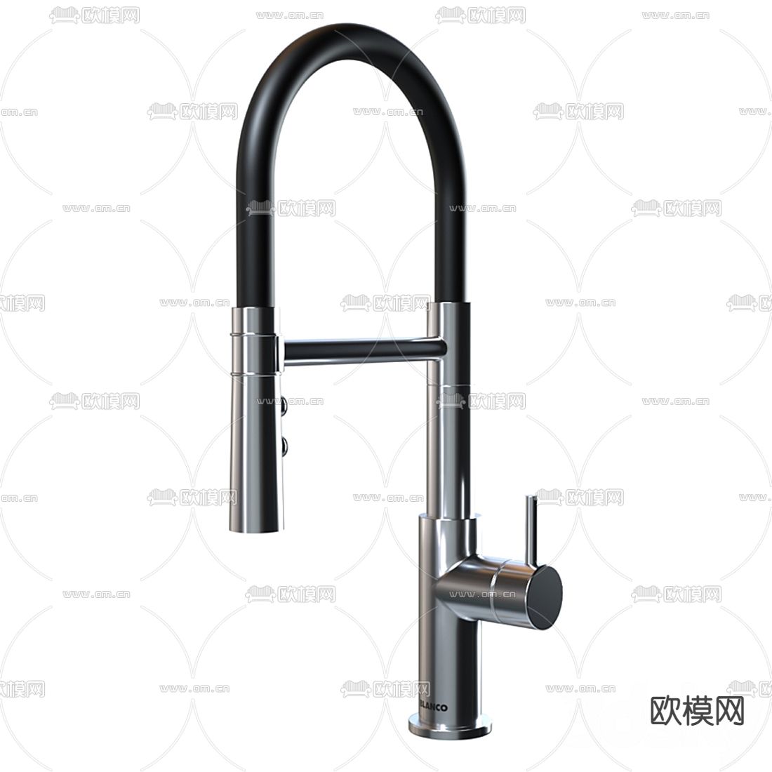 现代水龙头3d模型
