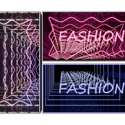  现代网红深渊镜su模型 