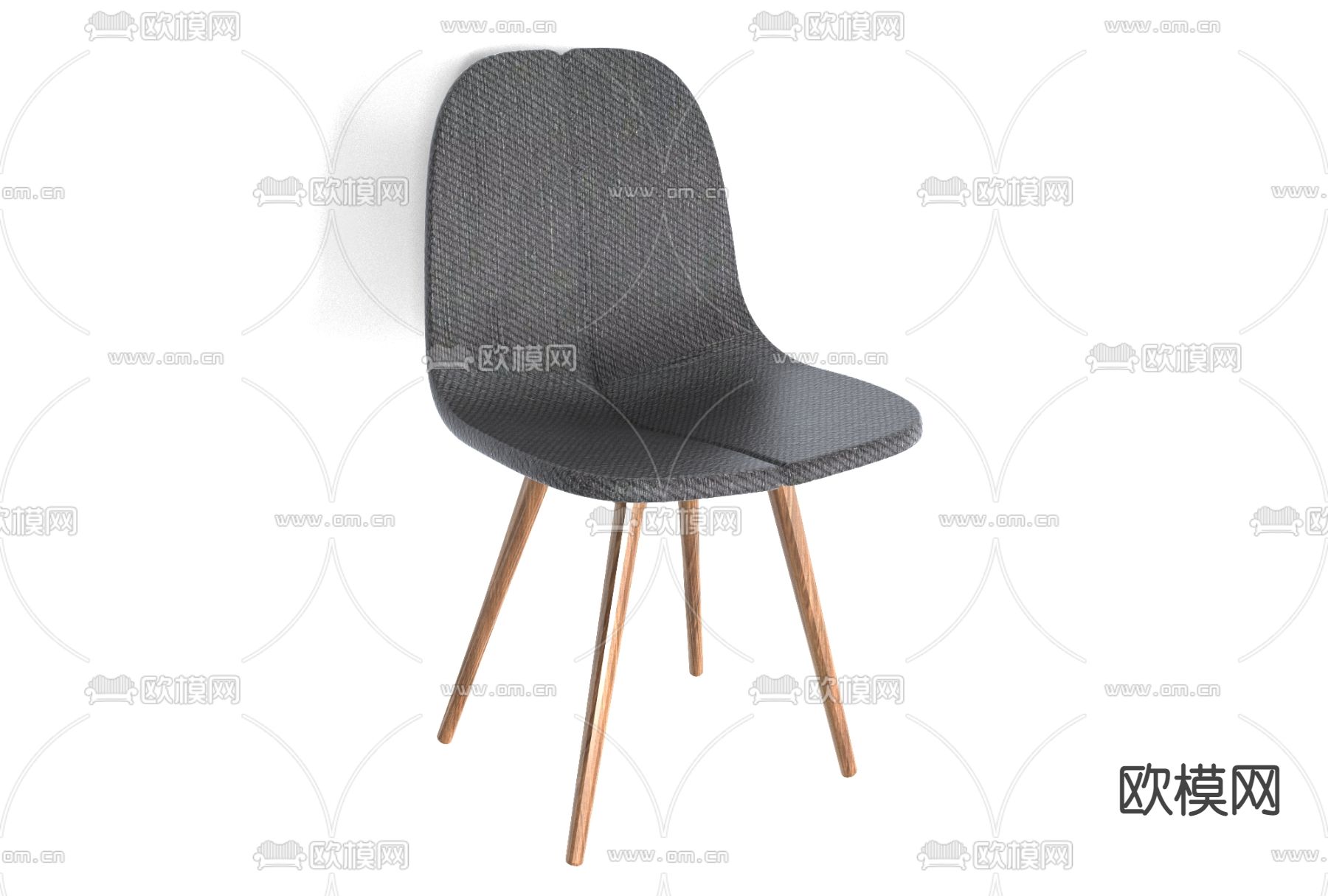 北欧单椅免费3d模型下载