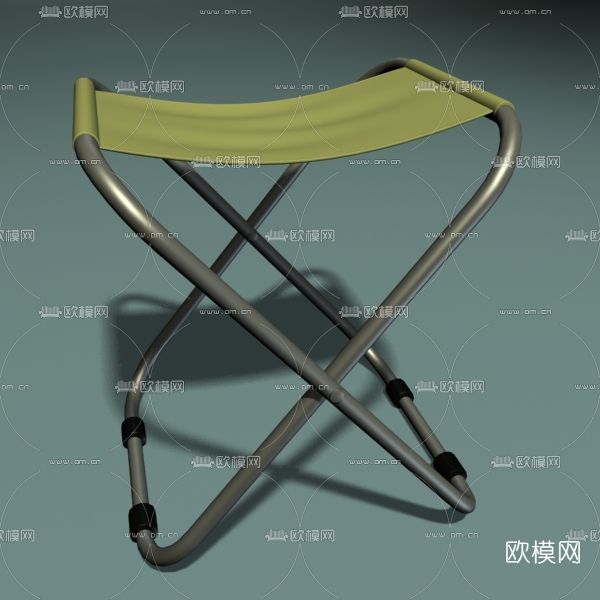 现代折叠凳免费3d模型下载