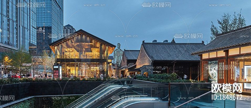 工裝cad施工圖下載(渲染圖3)