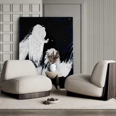  侘寂风布艺休闲沙发su模型 