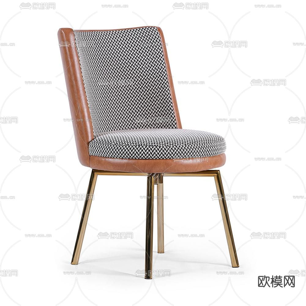 现代休闲椅su模型下载