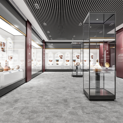  现代博物馆内部su模型 