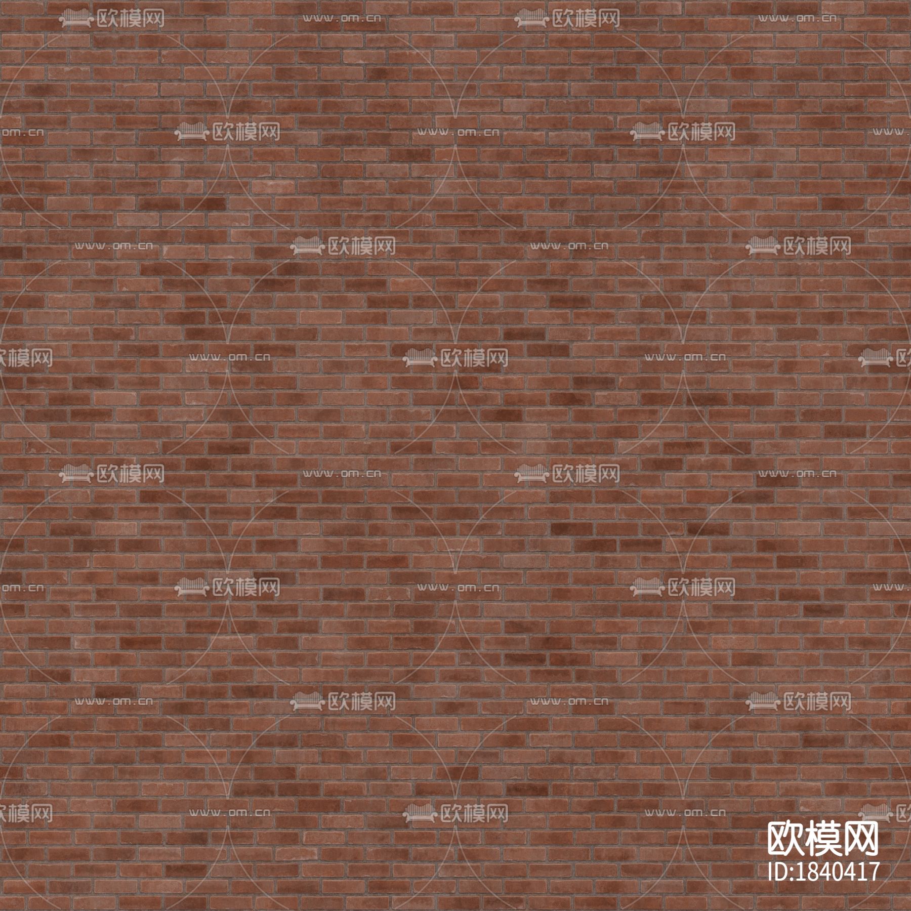 红砖块贴图下载（渲染图2）