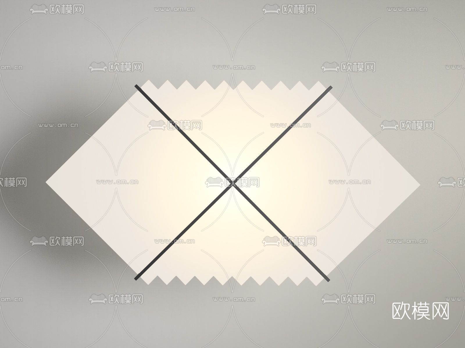 现代壁灯免费3d模型下载