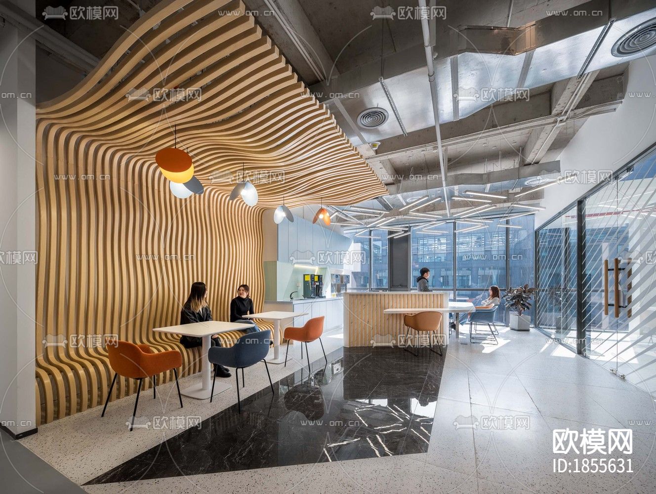 马克华菲上海浦江科技广场总部办公楼下载（渲染图7）