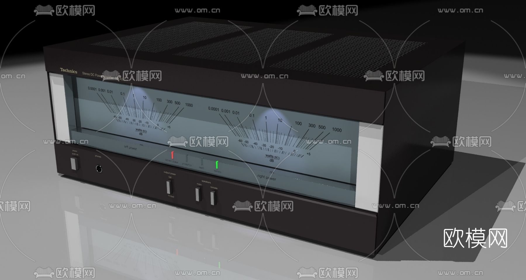 现代收音机免费3d模型下载