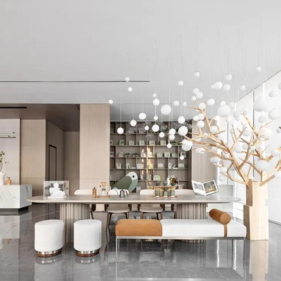 一目设计 售楼处洽谈区