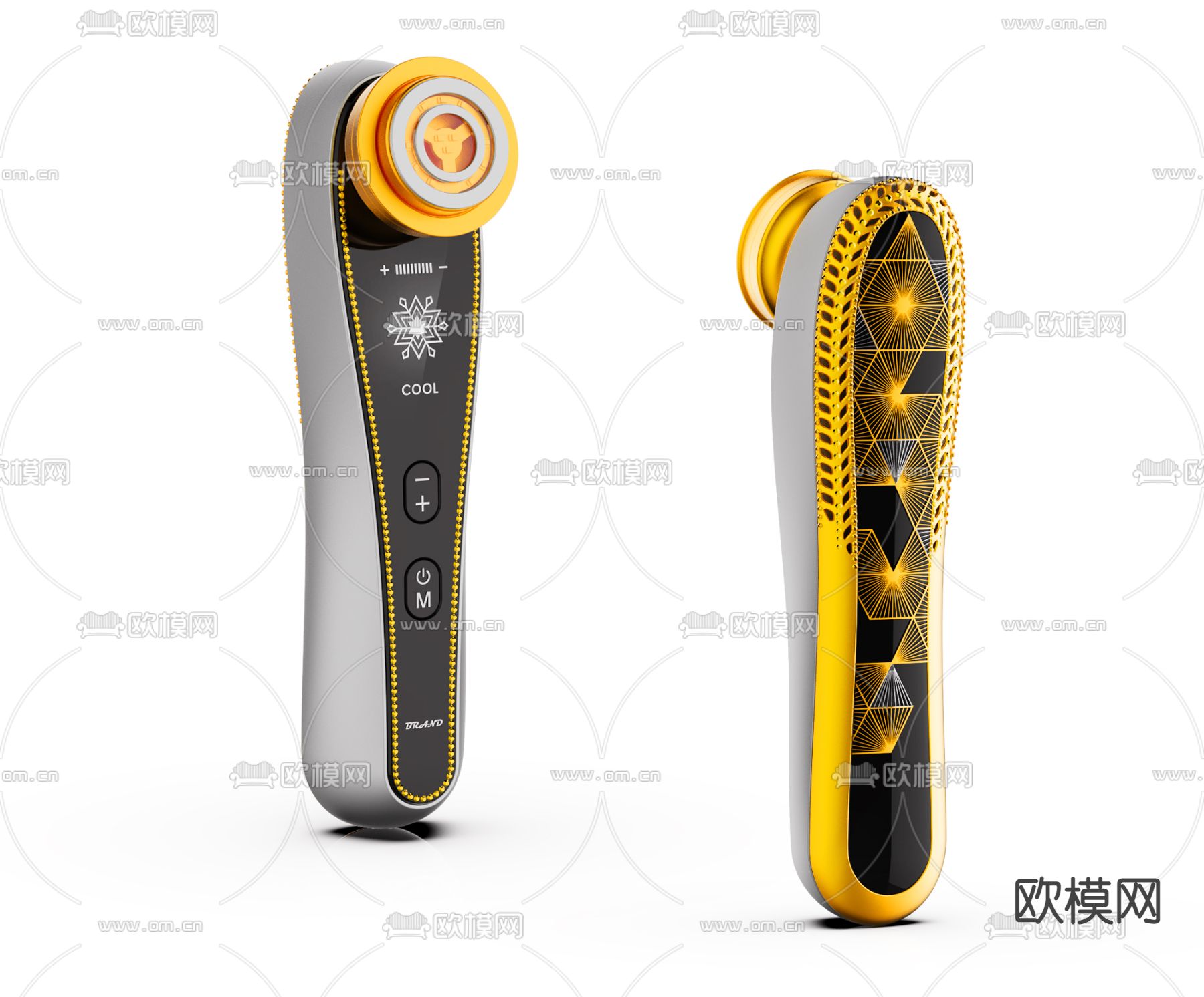 现代射频美容仪3d模型