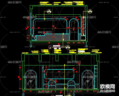 工装cad图库下载（渲染图3）