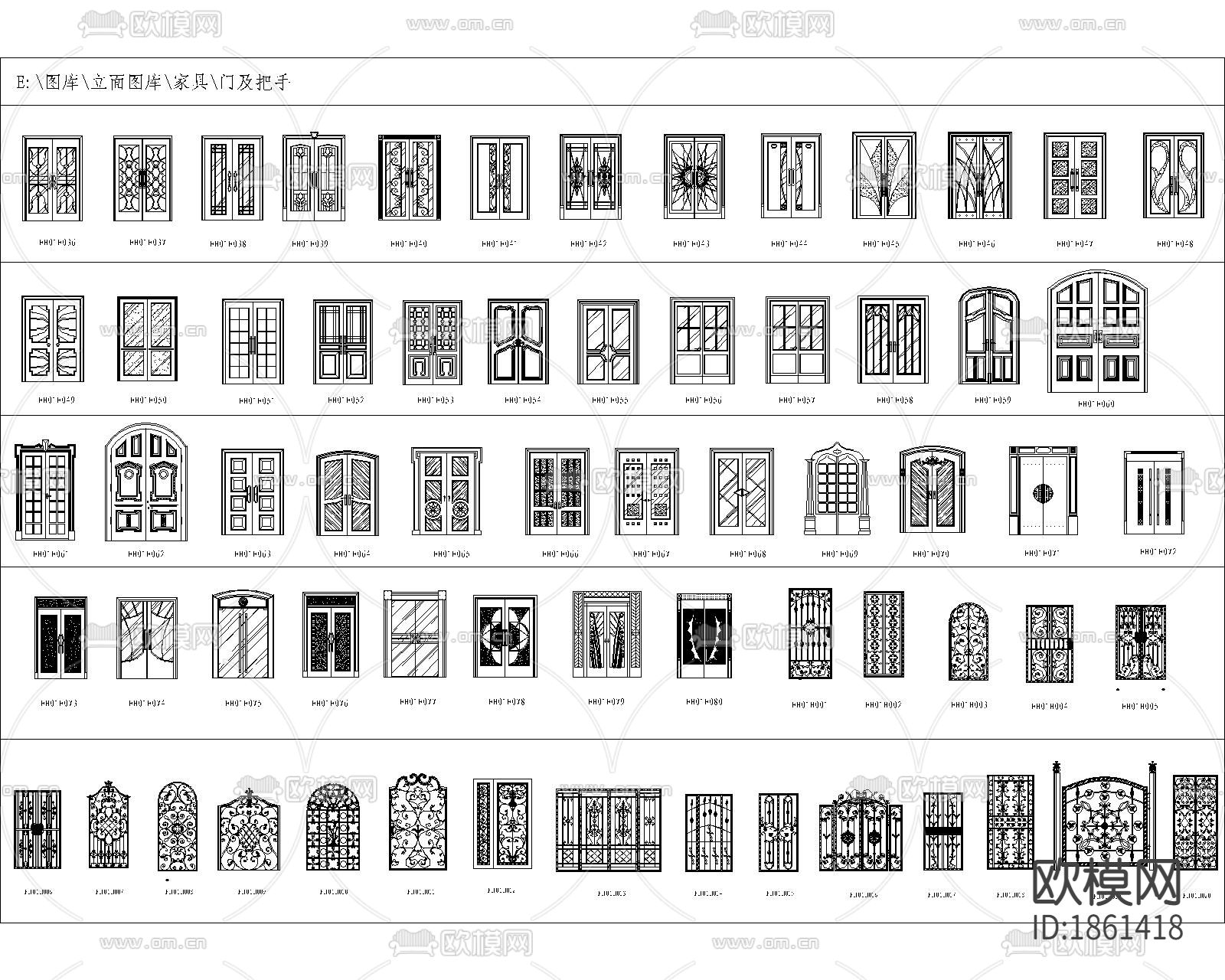 cad立面图图库下载（渲染图3）