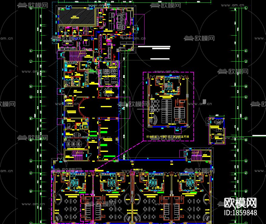 工装cad图库下载（渲染图1）