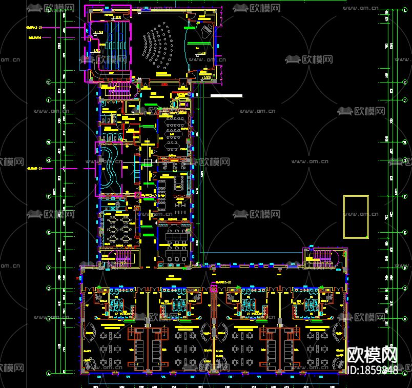 工装cad图库下载（渲染图4）