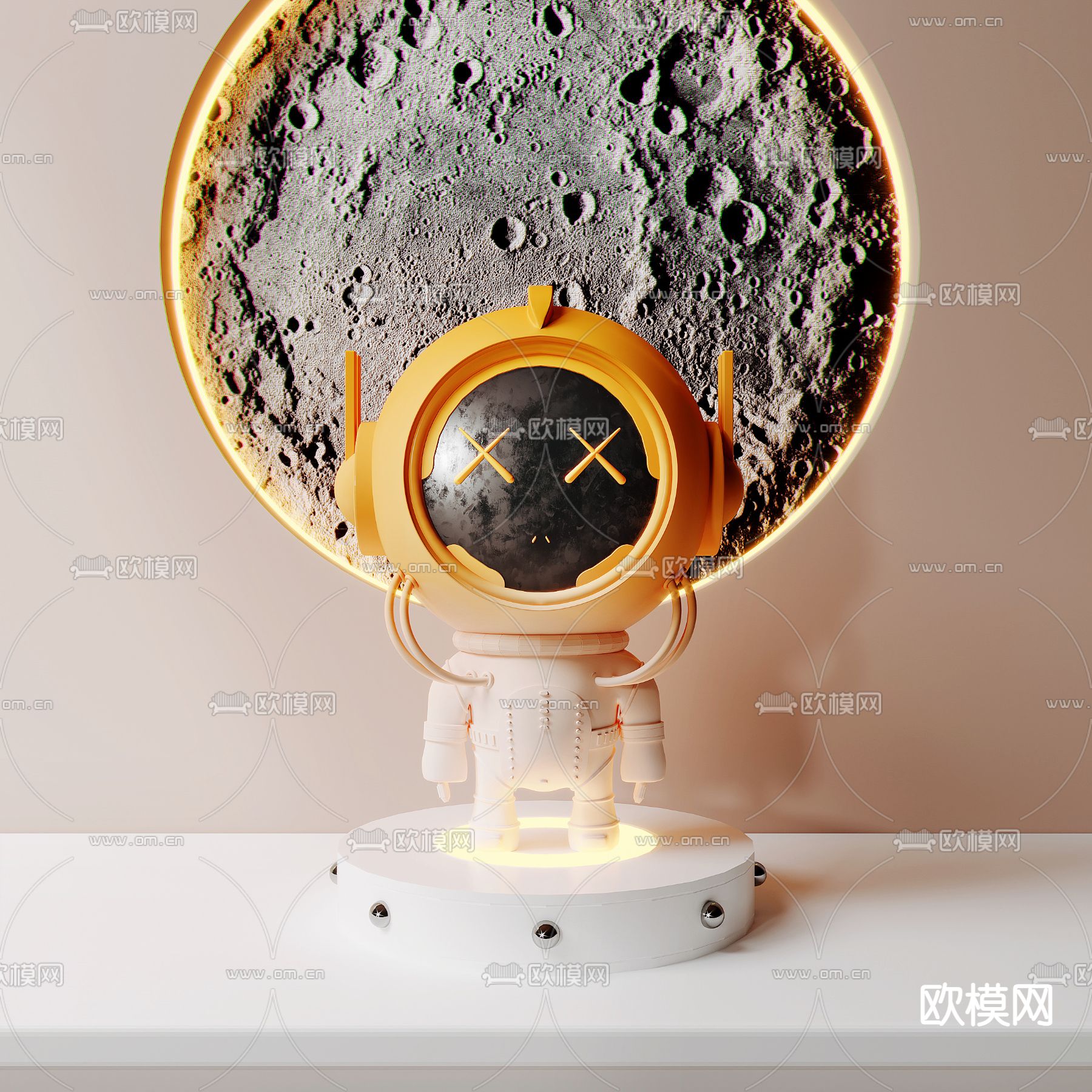 现代雕塑su模型