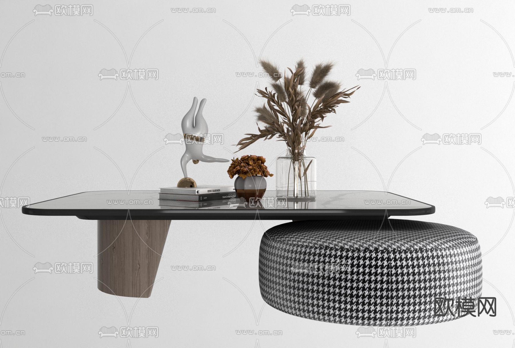现代轻奢茶几免费3d模型下载_ID11716413_3dmax免费模型-欧模网