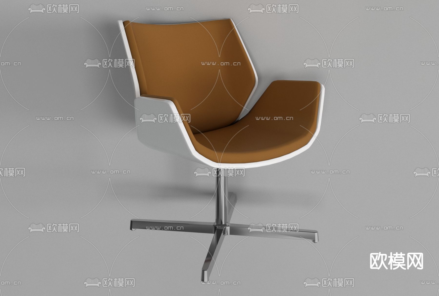 现代办公椅免费3d模型下载