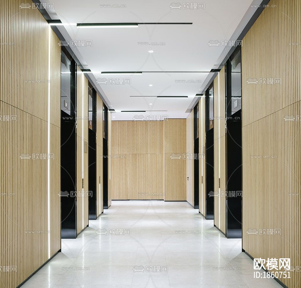 西安高新区环普科技产业园办公楼施工图下载（渲染图2）