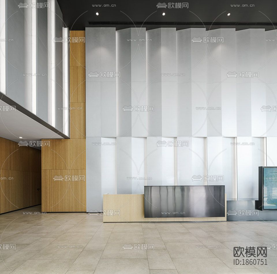 西安高新区环普科技产业园办公楼施工图下载（渲染图3）