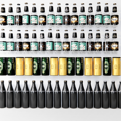  现代酒具su模型 