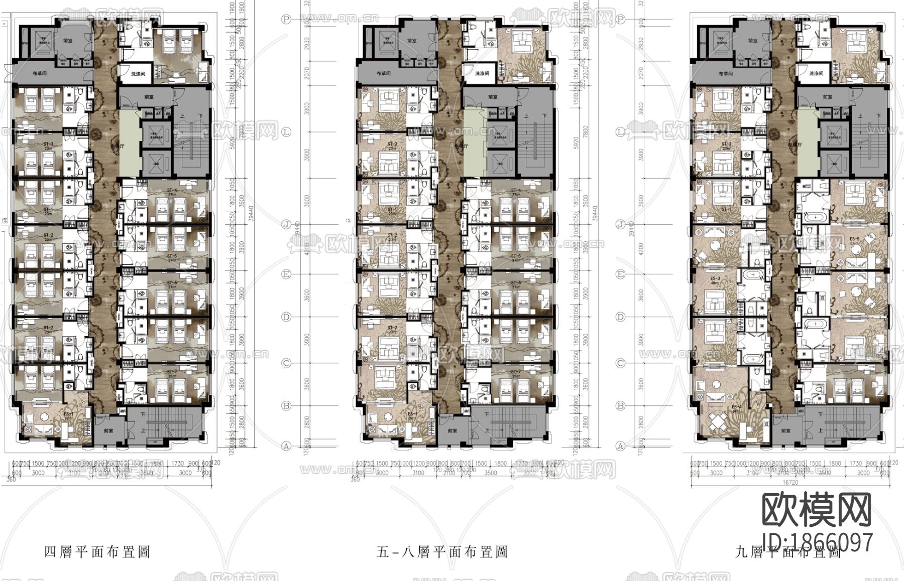 东吴酒店公区客房下载（渲染图3）
