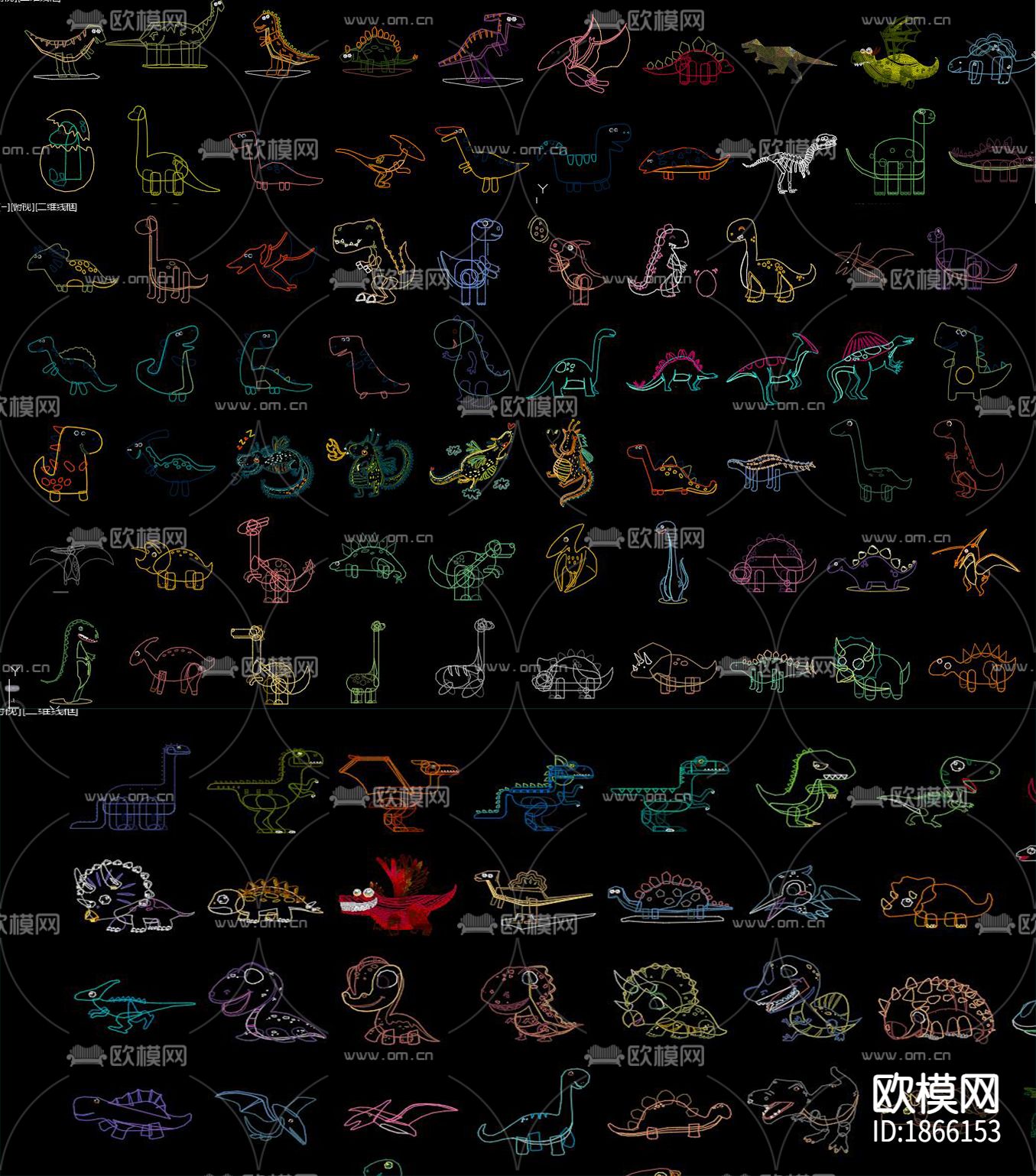 小恐龙cad图库下载（渲染图8）