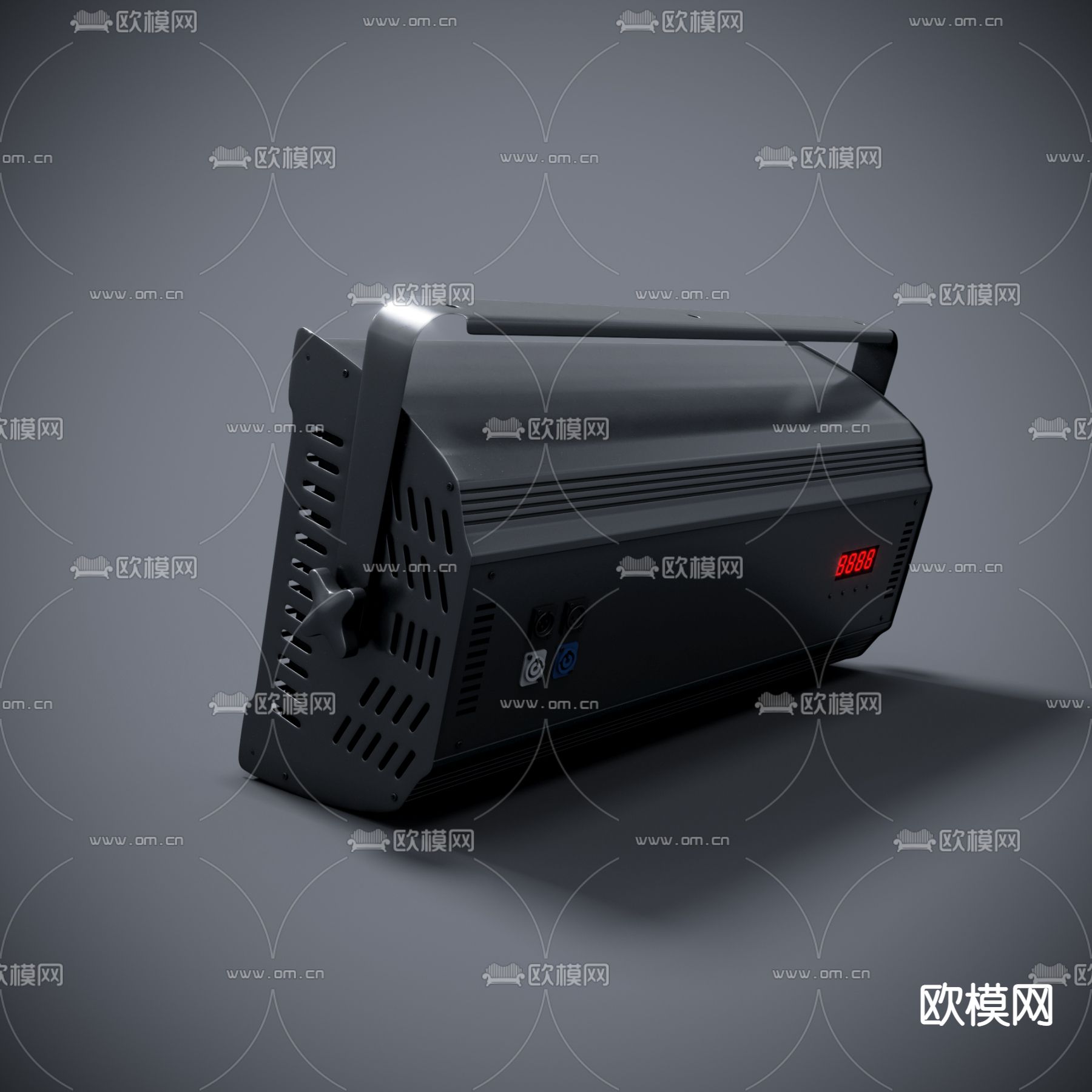 现代舞台灯射灯组合3d模型下载（渲染图3）