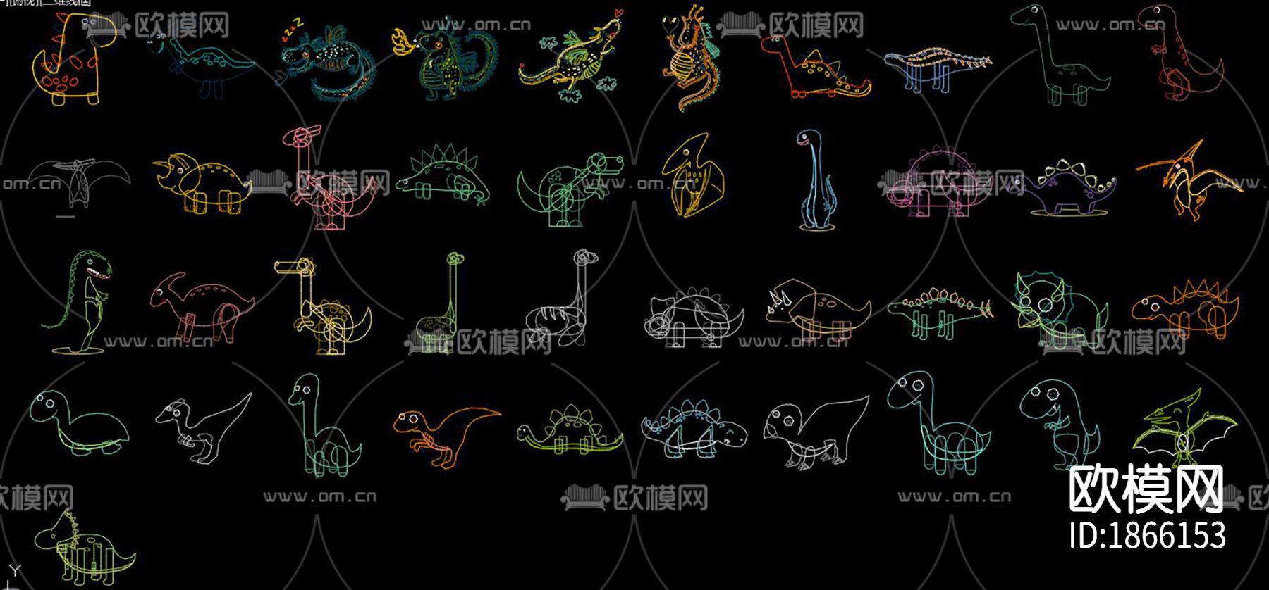 小恐龙cad图库下载（渲染图6）