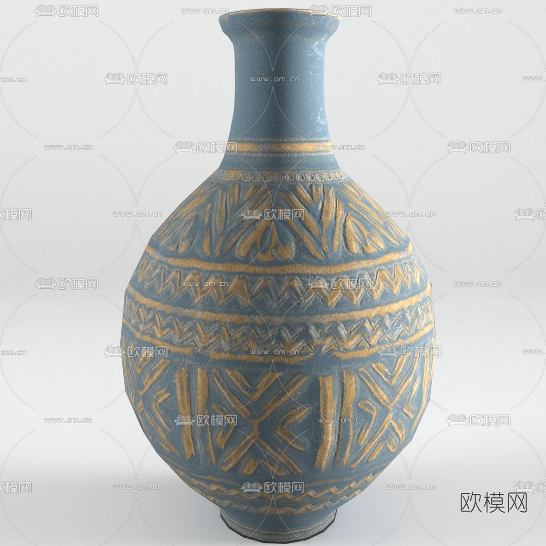 现代陶瓷免费3d模型下载